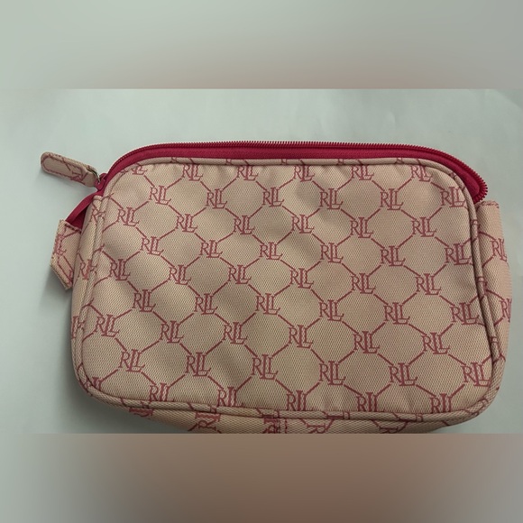 New Lauren Ralph Lauren Polo Cosmetic Bag iPhone Case Cosmetic Bag Makeup Case - Picture 14 of 16